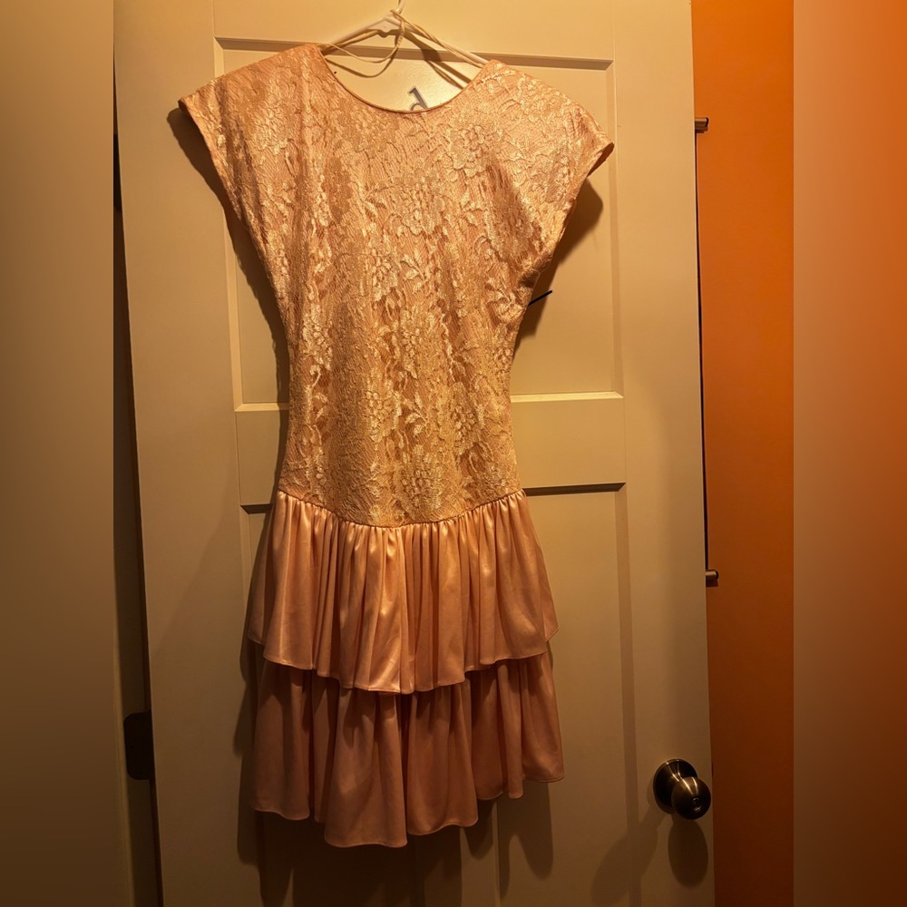 Pink Lace Dress